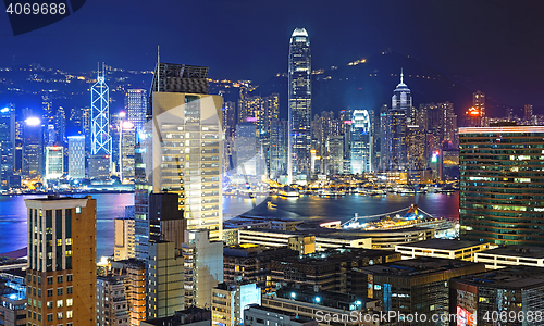 Image of Hong kong downtown area 