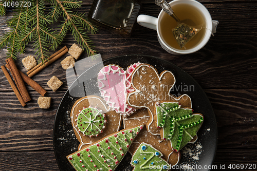 Image of New year homemade gingerbread