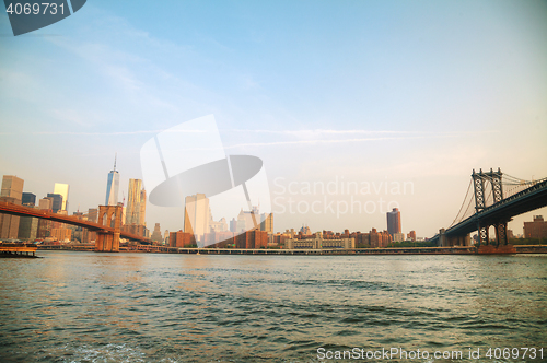 Image of Lower Manhattan cityscape