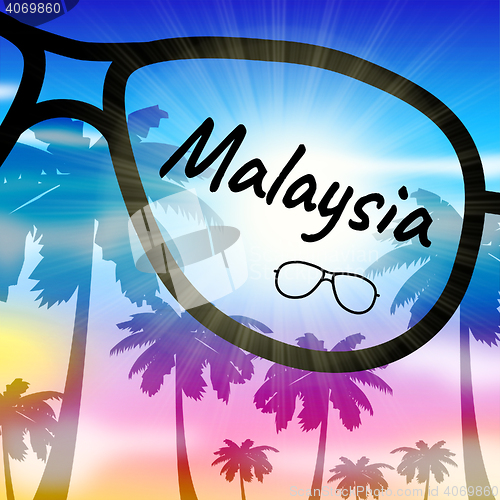 Image of Malaysia Holiday Indicates Go On Leave And Getaway