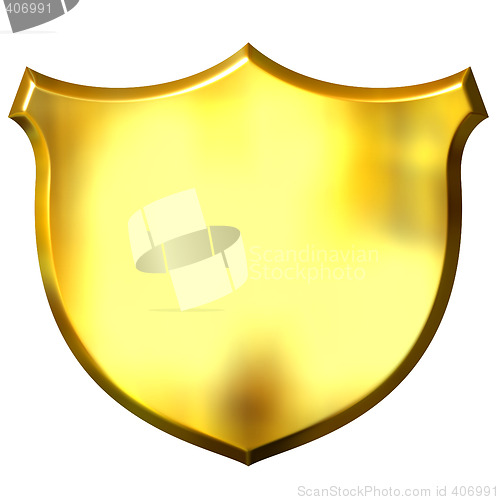 Image of 3D Golden Sign
