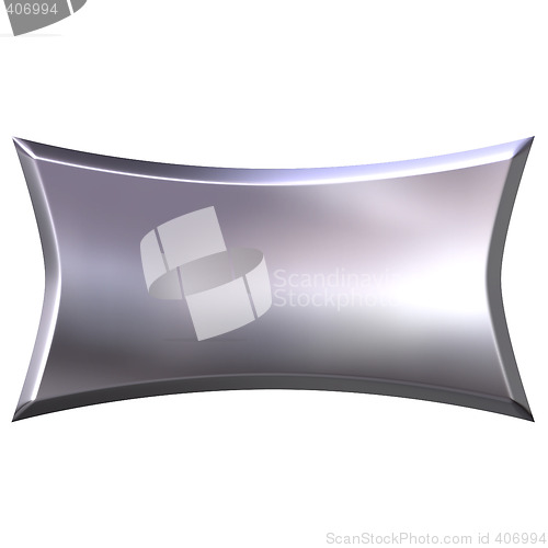 Image of 3D Silver Banner