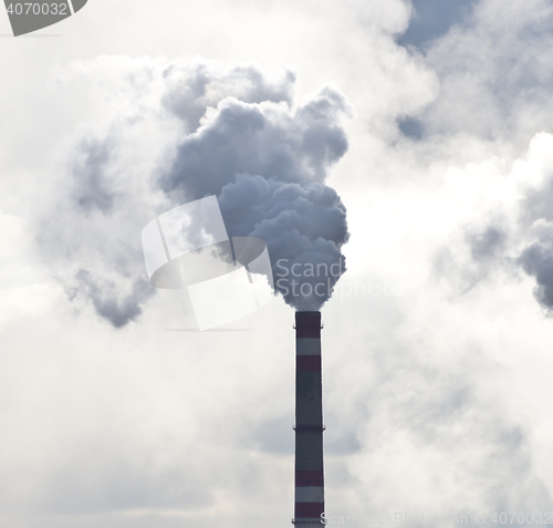 Image of smoking chimney