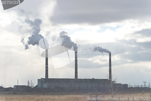 Image of smoking chimney