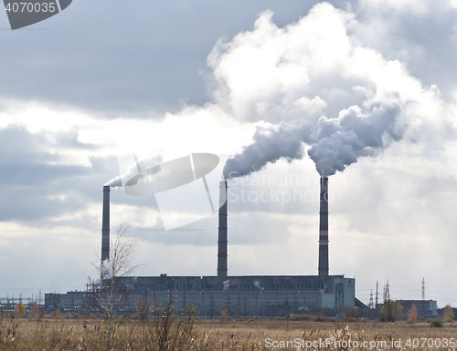 Image of smoking chimney