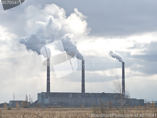 Image of smoking chimney