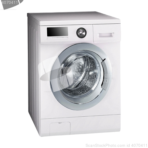 Image of Washing machine isolated