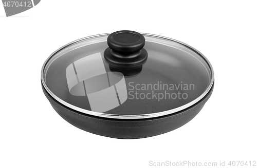 Image of pan on white background