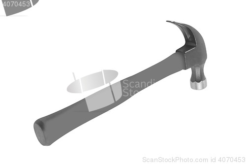 Image of hammer isolated on a white