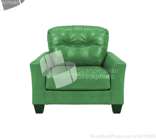 Image of green chair