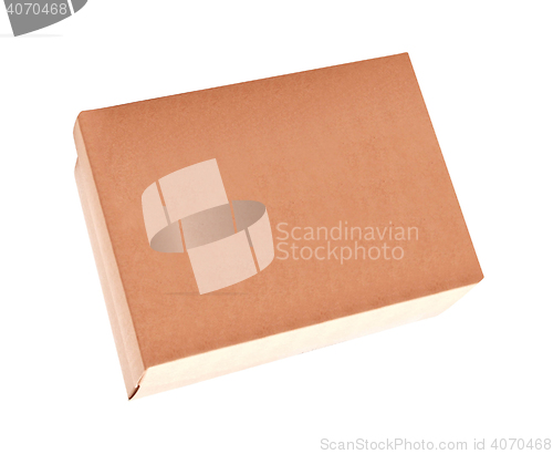 Image of Cardboard Box isolated