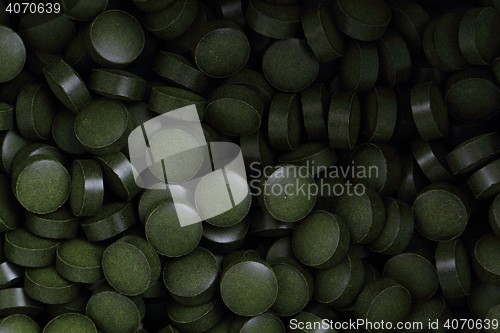 Image of chlorella vulgaris tabs