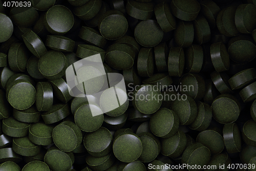 Image of chlorella vulgaris tabs