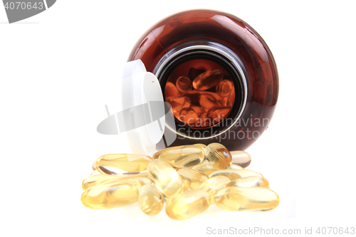 Image of medical pills isolated