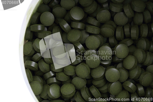 Image of chlorella vulgaris tabs