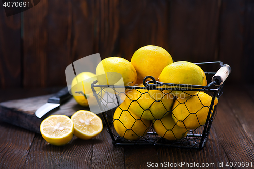 Image of lemons