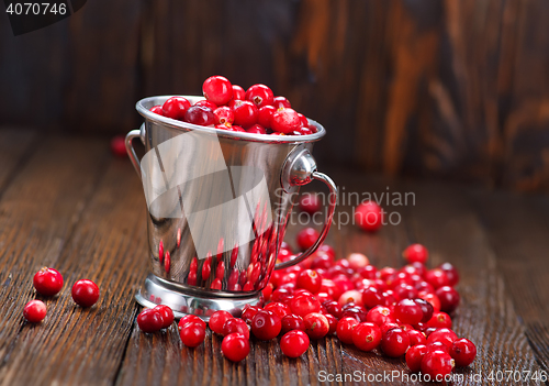 Image of fresh cranberry