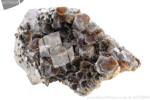 Image of gypsum mineral isolated
