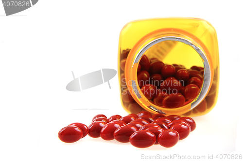 Image of medical pills isolated