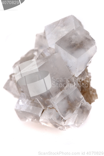 Image of halite salt cubes