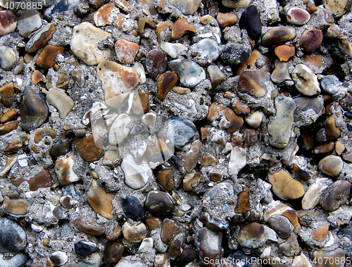 Image of Background of Cobblestone Wall