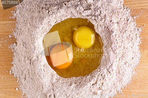 Image of Two Egg Yolks