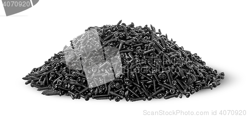 Image of In front heap of screws