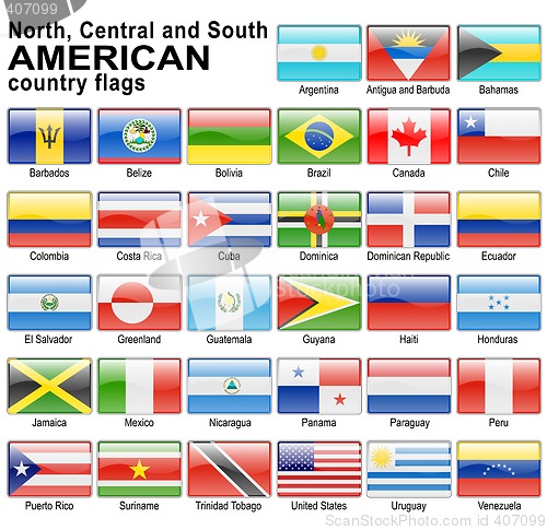 Image of flag web buttons