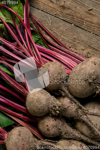 Image of Beetroot with stems