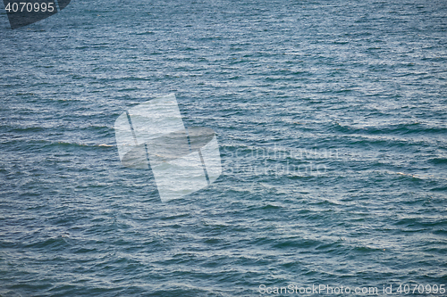 Image of Calm sea surface with nobody. Nature background