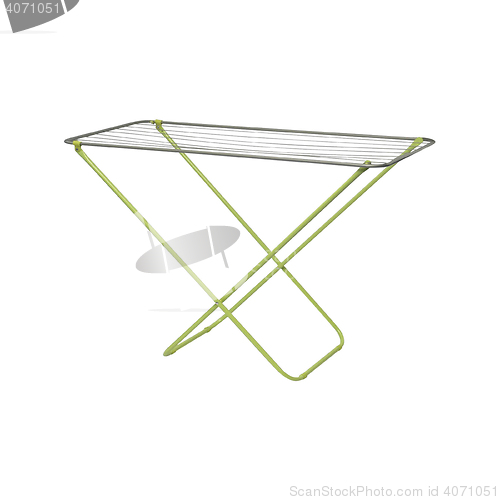 Image of Clothes rack dryer stand isolated