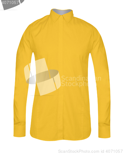 Image of Yellow Shirt isolated