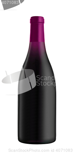 Image of Champagne bottle isolated 