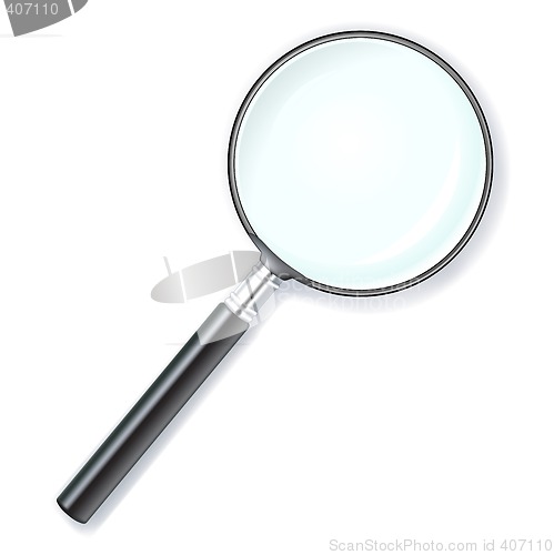 Image of magnifying lens