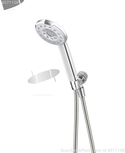 Image of Bath shower head isolated