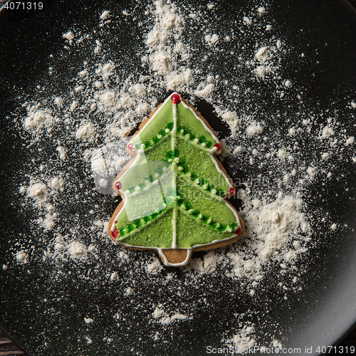 Image of New year homemade gingerbread