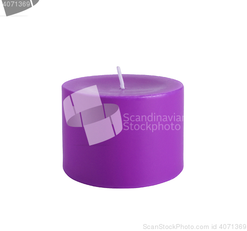 Image of Beautiful colorful candle