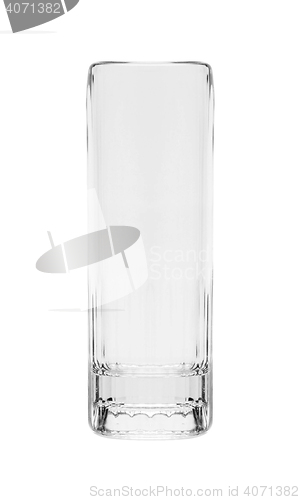 Image of Empty glass isolated