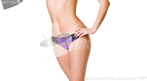 Image of Beautiful body in sexy swimsuit