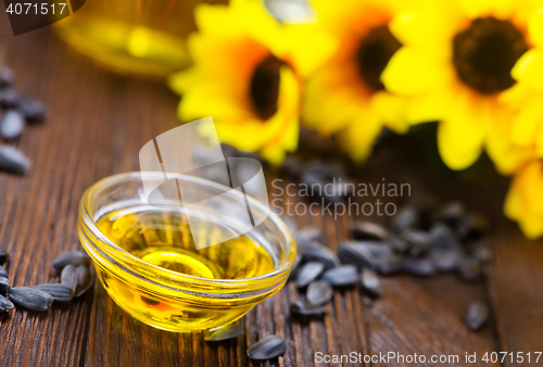 Image of sunflower oil