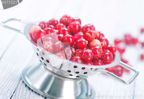 Image of fresh cranberry