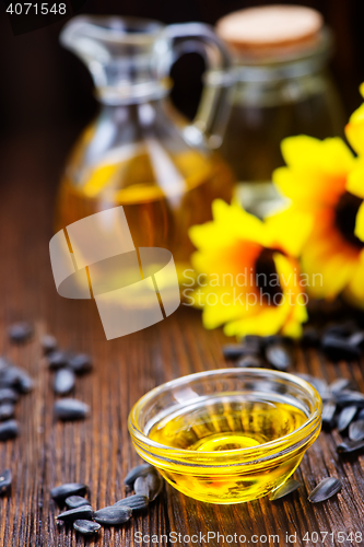 Image of sunflower oil