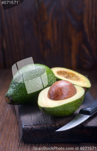 Image of fresh avocado