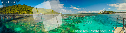 Image of Clear water near island