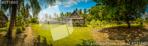 Image of Greenery around house