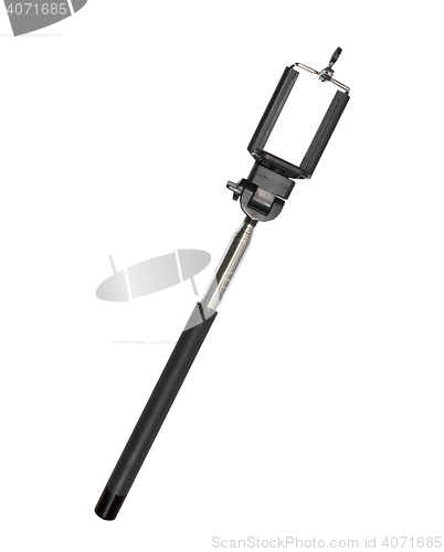 Image of  selfie stick isolated on white