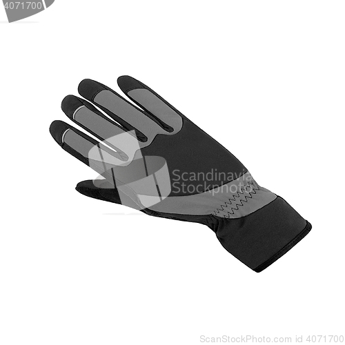 Image of glove on white background