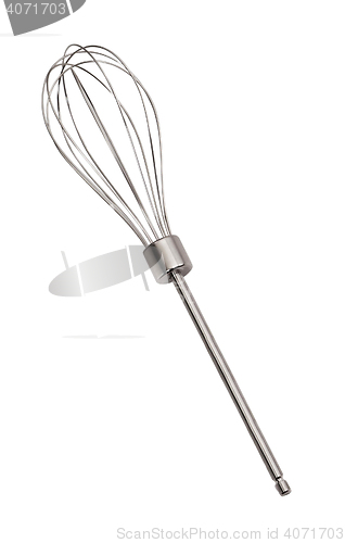 Image of close up of meat whisk 