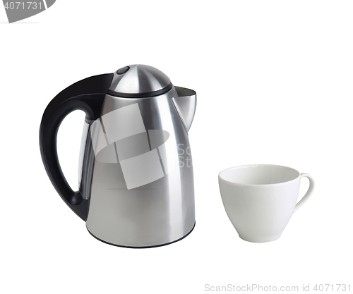 Image of Kettle on white background