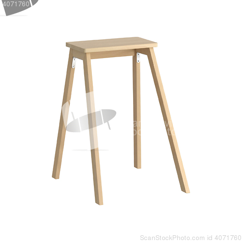 Image of Old wooden stool